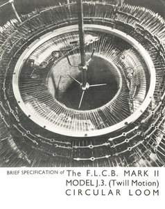 Image of Specification of the F. L. C. B. Mark II J.3, circular loom DUNIH 30.7