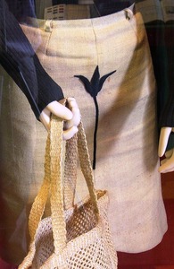 Image of Jute Skirt with tulip design by Mary Quant DUNIH 308