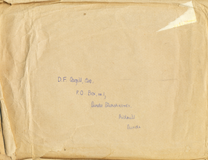 Image of D F Cargill Esq envelope DUNIH 353.5