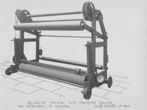 Image of ULRO - Rolling up machine to be attached to calender DUNIH 393.58