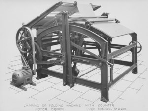 Image of ULRO - Lapping or folding machine DUNIH 394.176