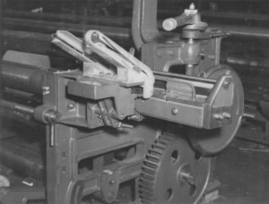 Image of ULRO - Section of unknown textile machinery DUNIH 394.34
