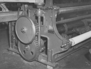 Image of ULRO - Close-up of unknown textile machinery DUNIH 394.6