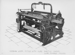 Image of ULRO - Hessian loom fitted with ULRO Shuttle loader DUNIH 394.72