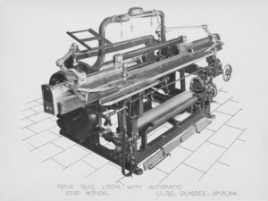 Image of ULRO -Rove rug loom with automatic stop motion DUNIH 394.79