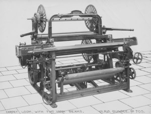 Image of ULRO - Carpet loom with two yarn beams DUNIH 394.92