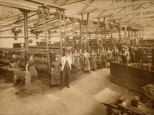 Image of Photograph of Cop Winding dep, Hillbank Linen Works DUNIH 411