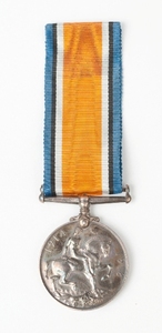 Image of Thomas Whitfield's British War Medal 1914-1918 DUNIH 430.6