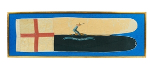 Image of Sledging flag of Ferrar DUNIH 446