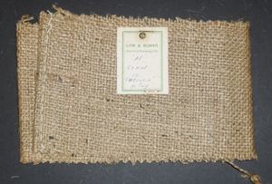 Image of Jute Sample,"Union seam corded cotton" DUNIH 476.7