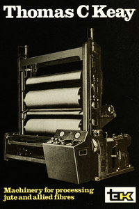 Image of Booklet re. Thomas C. Keay Jute Machinery DUNIH 73.1