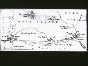 Image of Map of Ross Island and Ross Sea ROY.30.2.7