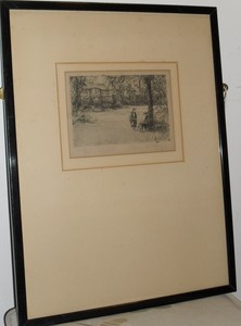 Image of Etching of Dundee University College DUNIH 448.11