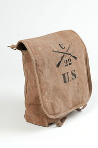 Image of US Cavalry saddle bag. DUNIH 195