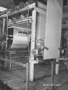 Image of ULRO + FLCB- Textile finishing machine. DUNIH 2009.31.41