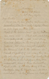 Image of Letter possibly from Reginald Skelton to his mother K 12.29