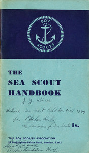 Image of The Sea Scout Handbook DUNIH 2009.14.29