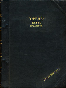 Image of Book entitled 'Opera 1954-64' relating to the Calcutta Operatic Society DUNIH 2007.36.1