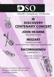 Image of Dicovery Centenary Concert DUNIH 2010.46.1