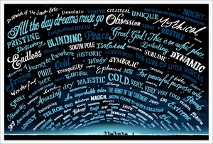 Image of 'Polar Sky' Screen print DUNIH 2011.34