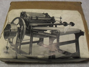 Image of Wrapped printing block of sack printing machine DUNIH 284.72