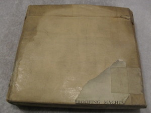 Image of Wrapped printing block of proofing machine DUNIH 284.75