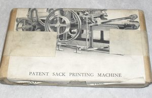 Image of Wrapped printing block of sack printing machine DUNIH 284.83