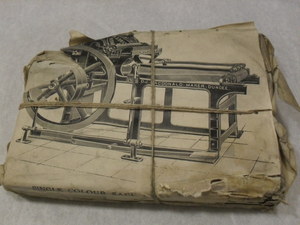 Image of Wrapped printing block of single colour sack printing machine DUNIH 284.115