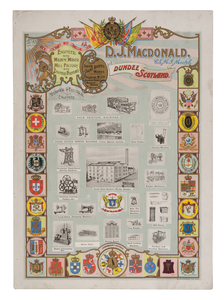 Image of Poster advertising D. J. McDonald DUNIH 184