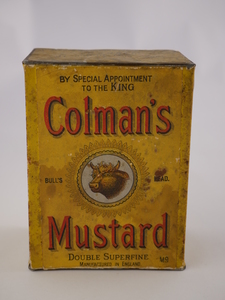 Image of Colman&#39;s Mustard Tin, possibly from the Terra Nova Expedition DUNIH 2016.25
