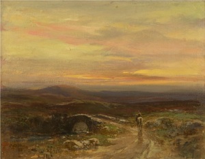 Image of Oil Painting of Moulin Moor DUNIH 449.13