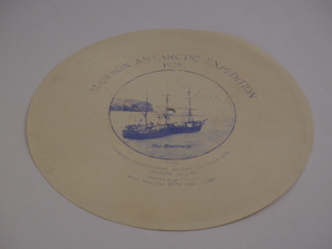 Image of Gramophone Record from 1929 BANZARE expedition DUNIH 2015.7
