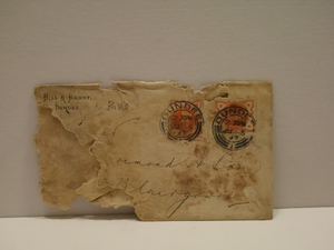 Image of Envelope from Hill & Renny to Grimond & Son, 5th June 1897 DUNIH 2017.1.9.5