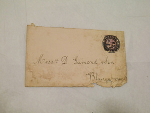 Image of Envelope addressed to D. Grimond & Son, 22nd May 1897 DUNIH 2017.1.14.2