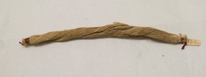 Image of Flax sample - &#39;2 3/4 /18 Flax&#39; DUNIH 2017.1.30.2
