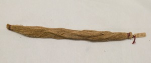 Image of Flax sample - &#39;2 1/2 /20 Flax&#39; DUNIH 2017.1.30.3
