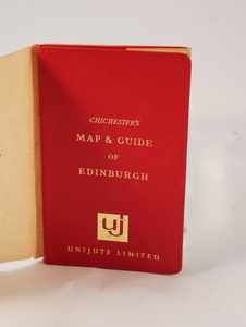 Image of Chichester's Map and Guide of Edinburgh DUNIH 2017.15.4