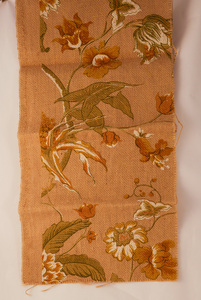 Image of Greg Kinsella Jute Fabric Sample- Kensington Floral Jute DUNIH 2012.28.7