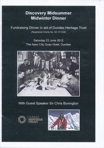 Image of Programme 'Discovery Midsummer Midwinter Dinner' DUNIH 2012.37