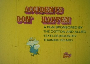 Image of Film reel entitled "Accidents Don't Happen" DUNIH 2006.1.30