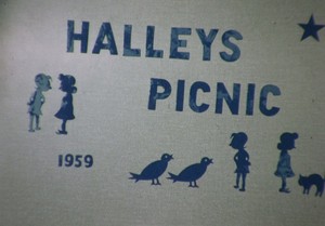 Image of Halley's Picnic 1959 Film DUNIH 2009.52.3