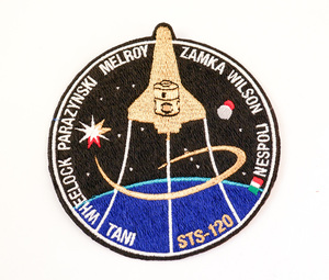 Image of Space Mission Patch, STS-120 SS Discovery, 23 Oct- 7 Nov 2007 DUNIH 2018.7.9