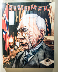 Image of Portrait of Roald Amundsen by Calum Colvin DUNIH 2018.15.2