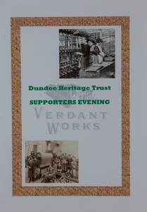 Image of Invitation to Supporters Evening at Verdant Works DUNIH 2018.20.1