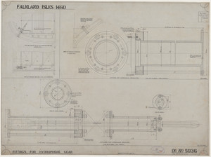 Image of Ship Plan from the Vosper refit of Discovery in 1923. DUNIH 2022.19.68