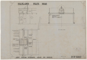Image of Ship Plan from the Vosper refit of Discovery in 1923. DUNIH 2022.19.64