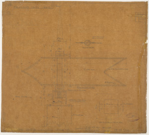 Image of Ship Plan from the Vosper refit of Discovery in 1923. DUNIH 2022.19.70