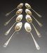 8 Small Dessert Spoons relating to BANZARE thumbnail DUNIH 516.12