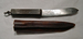 Knife and sheath belonging to Captain Scott thumbnail W 79.133.52