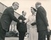 Photograph of the Queen being introduced to Lewis Strachan (Jute Industries Limited Chairman), May 1969 thumbnail DUNIH 2017.16.2.3